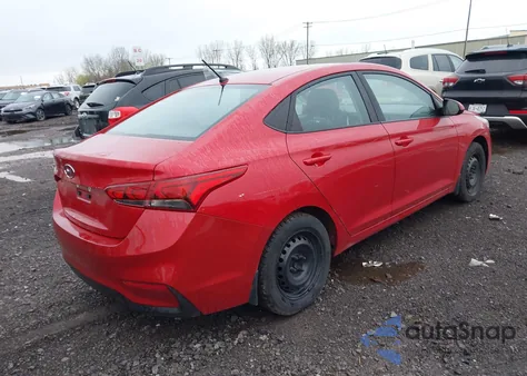 2019 Hyundai Accent Se z USA, uszkodzony, nr VIN 3KPC24A3XKE071739